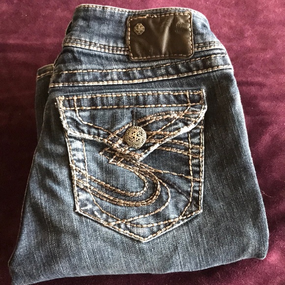 Silver Suki jeans size 27/30 - Picture 1 of 4